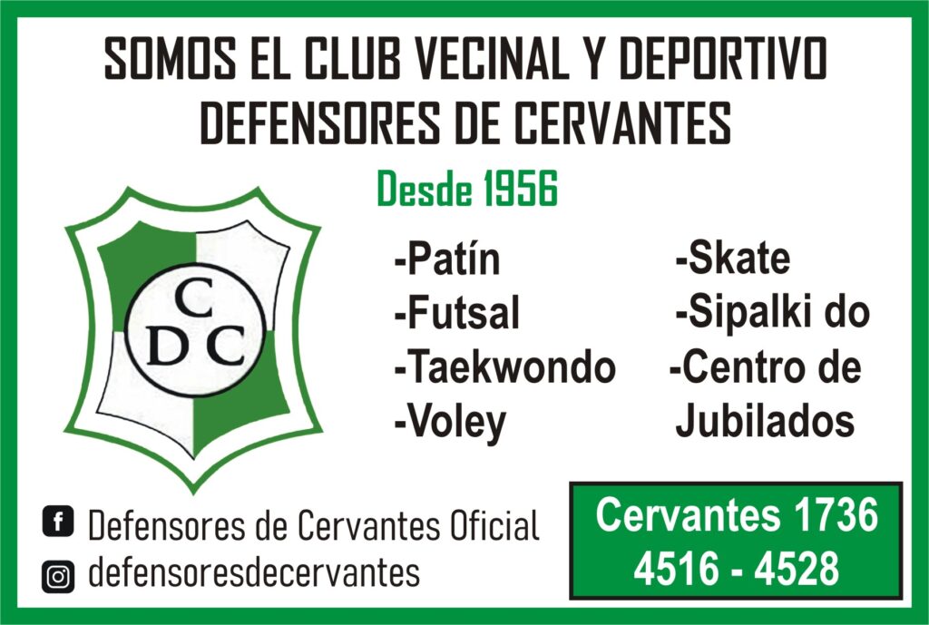 Club vecinal Defensores de Cervantes