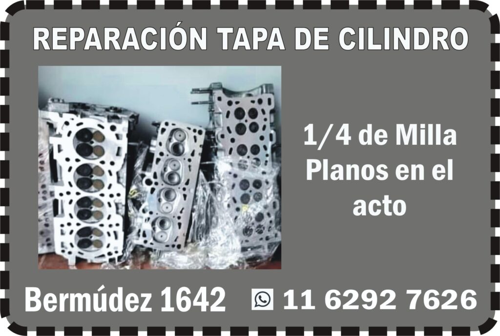 Reparación tapa de cilindro